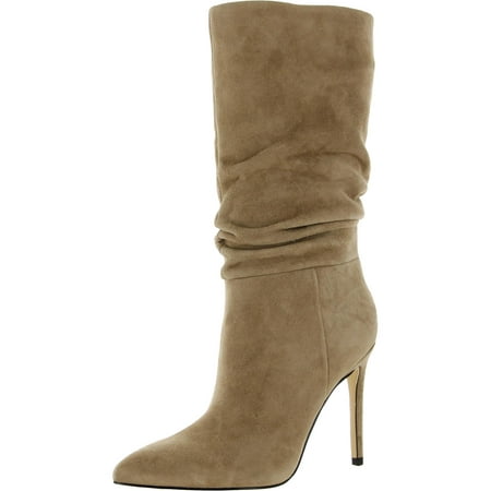 

Marc Fisher LTD Womens Romy Suede Pull On Mid-Calf Boots