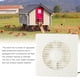 thumbnail image 4 of Extractor Solar, Ventilador De Invernadero Antiarañazos, Rojo Protectora A Prueba De Agua Para, 4 of 7