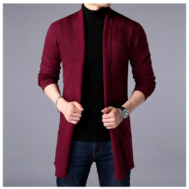Suéter De Lana Para Hombre Otoño Invierno Suéter De