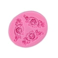 thumbnail image 1 of Silicona 3d gran rosa flor fondant pastel chocolate sugarcraft molde herramienta, 1 of 2