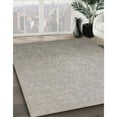 thumbnail image 3 of Ahgly Company Machine Washable Indoor Square Industrial Modern Silver Pink Area Rugs, 3' Square, 3 of 7