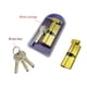 thumbnail image 3 of Eigraketly Durable y confiable, toda la solución de núcleo de cerradura de cobre, núcleo de cerradura de puerta interior, hogar Universal Herramientas y ferretería Aluminio pequeño 70, 3 of 6