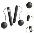 thumbnail image 6 of lacooooppia Cordless Jump Rope Jumping Rope LCD Digital Display Large Screen Timing Counting Weighted for Fitness Indoor Outdoor Exercise Black, 6 of 8