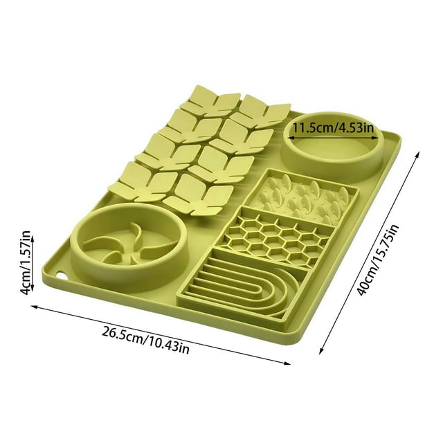 Ltdhehe Cat And Dog Specific Licking Pads Including Suction Cups Slow Food Bowls Cat Licking Pads To Anxiety Dog Toys To Keep Dogs Busy Bath Puzzle Toys And Cat Licking Pads