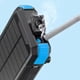 thumbnail image 4 of Mr. Gadgets Solar Blast Power Bank 20000 Mah Bateria Panel Solar De Carga Portatil Con Linterna, Manivela De Emergencia, Carga Inalambrica, Color Negro Con Azul., 4 of 7