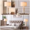 thumbnail image 6 of Tacoday 2-Piece Farmhouse Lamp Sets with Cylinder Shade, 2 Count, 6 of 8
