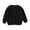 A1Black, variant on Wuxian Girls Boys Toddler Sweater Crewneck Pullover Knit Long Sleeve Soft Sweaters Solid Color Casual Soft Comfor Sweat Shirts,Black,18-24 Months