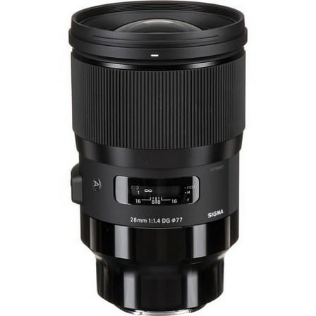 Sigma 28mm F1.4 DG HSM I Art Lens - Compatible with Sony E Mount