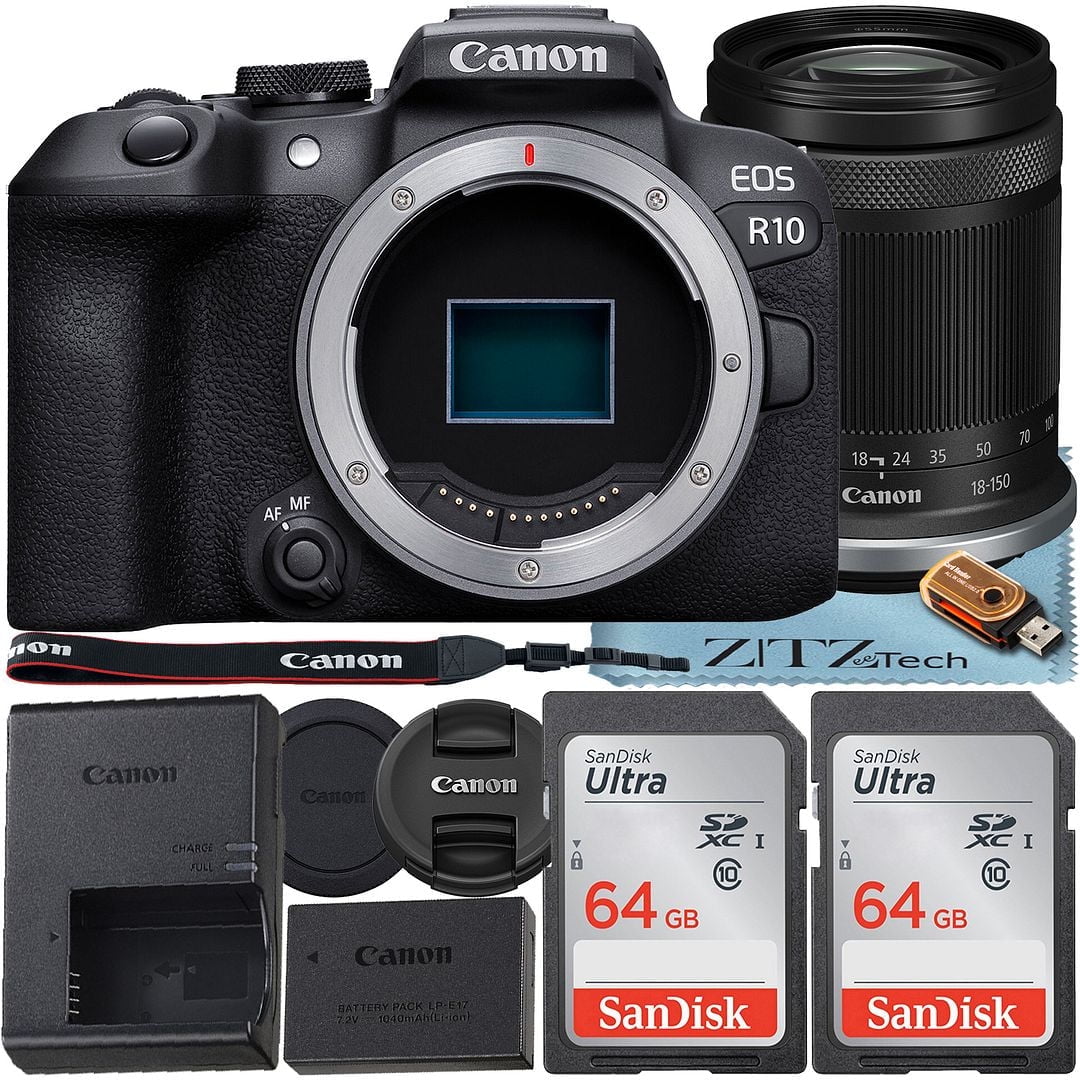 Amazon.com : Canon EOS R10 RF-S18-150mm F3.5-6.3 is STM Lens