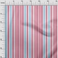 thumbnail image 3 of oneOone Cotton Silk Pink Fabric Stripes Craft Projects Decor Fabric Printed By The Yard 42 Inch Wide-QN, 3 of 6