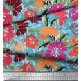 thumbnail image 2 of Soimoi Cotton Duck Fabric Flower Artistic Print Fabric by Yard 42 Inch Wide, 2 of 3