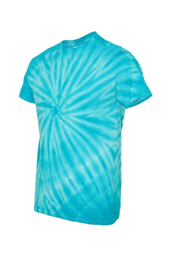 - Cyclone Pinwheel Tie-Dyed T-Shirt - 200CY - Turquoise - Size: S