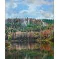 thumbnail image 2 of Fitzharris, Tim 12x14 White Modern Wood Framed Museum Art Print Titled - Cassatot Point-Gillham Lake-Arkansas, 2 of 4