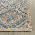 thumbnail image 3 of SAFAVIEH Cape Cod Alayna Geometric Runner Rug, Natural/Blue, 2'3" x 12', 3 of 8