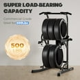 thumbnail image 3 of PROHIKER Power Tower Pull Up Dip Station, Heavy Duty Pull Up Station Dip Bar Station Multi-Function Home Gym Strength Training Fitness Equipment 500LBS, 3 of 8