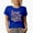 Royal Blue, variant on Love and Lipstick Text with Pastel Colors, Beauty Themed Merch Gift for Makeup Artist or Lovers, Cosmetologists & Beauticians, Black T-Shirt, 3XL