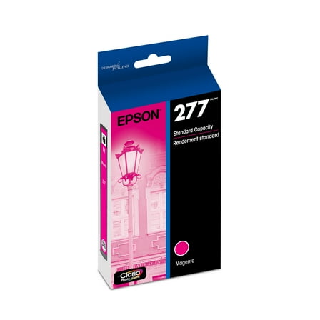 Epson 277 Claria Photo HD Ink High Capacity Magenta Cartridge (T277320-S) Works with Expression Photo XP-850, XP-860, XP-950, XP-960, XP-970