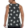 thumbnail image 3 of Haiem Turtle Men Workout Tank Top Gym Bodybuilding Sleeveless Muscle T Shirts Athletic Tank Breathable Workout Shirt-, 3 of 9