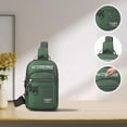 thumbnail image 6 of Vfedsrsge Green Crossbody Sling Bags for Women, Men,Waterproof Shoulder Sling Bags Fanny Pack,Women,Chest Bags with Compartments for Travel, Sport, Daily Activities, 6 of 9