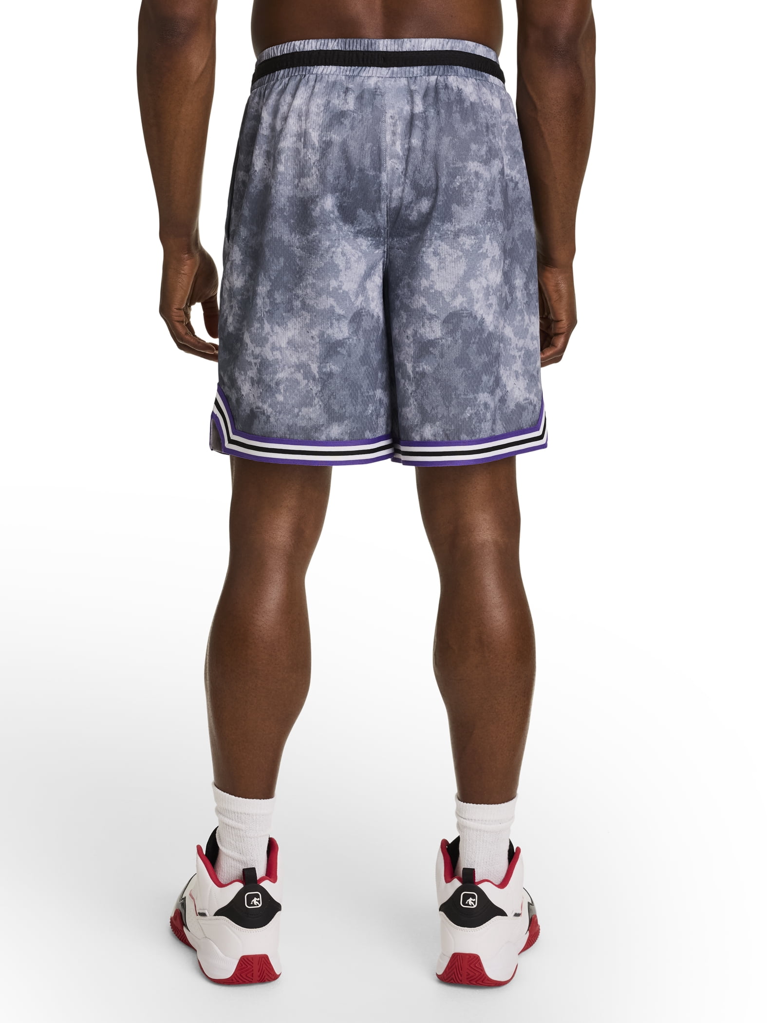 AND1 Men's and Big Men's Challenger Short, 8" inseam, Sizes XS-5XL