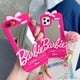 thumbnail image 2 of Funda De Silicona Suave Para Iphone Pink Barbie 11 Pro Max 7 8 Xr X Xs 13ProMax 12Pro 12 13 13ProMax 14 14ProMax, 2 of 4