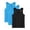 Multicolor I, variant on Nilvkv Boys Muscle Shirts, Boys Tank Tops, Kids 3 Pack Solid Sleeveless Round Neck Fitted Top Set Casual Summer Multicolor 2-3 Years