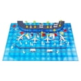 thumbnail image 4 of Juego de avión Vechile, divertido juego de terminal de aeropuerto, juguetes para niños, juego de simulación de aerolíneas 70 piezas, 4 of 9