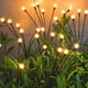 thumbnail image 4 of 2X Luces Solares para Césped, Luces de Luciérnaga de Viento, Luces LED para Jardín, Patio, Luces de , Luces para Acampar Al Aire Libre, Impermeables, 6 Luces, 4 of 5