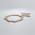 thumbnail image 4 of Ekena Millwork 13 3/8"W x 7 3/8"H x 1/4"T Extra Small Anderson Decorative Fretwork Wood Wall Panels, Hickory, 4 of 18