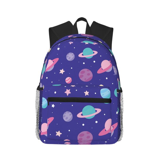 Disketp Space Mochila Ligera Clásica con Múltiples Bolsillos, Mochila Casual para Hombre y Mujer, Ideal para Escuela, Trabajo y Viajes