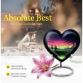 thumbnail image 5 of Clouds Urns For Human Ashes Adult Female, Cremation Urns For Men - Funeral Urns For Human Ashes Adult - Heart Shaped Urns For Ashes Adult Female Mom - Adult Urns For Human Ashes Women 8 Inch, 5 of 5