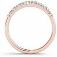 thumbnail image 3 of 3/8 Carat T.W. Diamond 14kt Rose Gold Wedding Band, 3 of 5