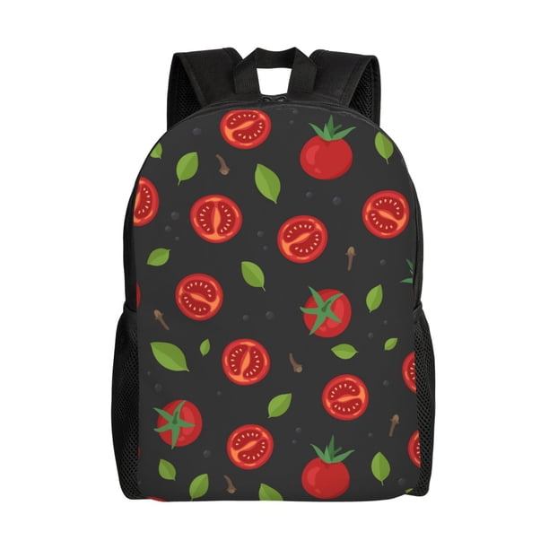 Fotbe Tomatoes1 Mochila de Viaje para Laptop, Mochila Ejecutiva Delgada y Resistente 15.6"