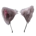 thumbnail image 2 of Callipe Cats Ears Headband Long Furry Adorable Plush Exquisite Cosplay Party Headpiece for Party, 2 of 2