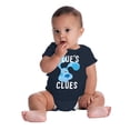 thumbnail image 6 of Blue's Clues Big Face Cartoon Puppy Romper Boys or Girls Infant Baby Brisco Brands NB, 6 of 7