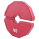 thumbnail image 5 of 1 Pieza de Discos Gimnasio Micro-Tipo, , Peso Fraccionario Goma, Fraccionario, Cambio Adicional, Rojo, Kg, 5 of 5