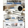 Fast Machine Lock Meat Slicer Machine for Home, 200W Electric 7.5