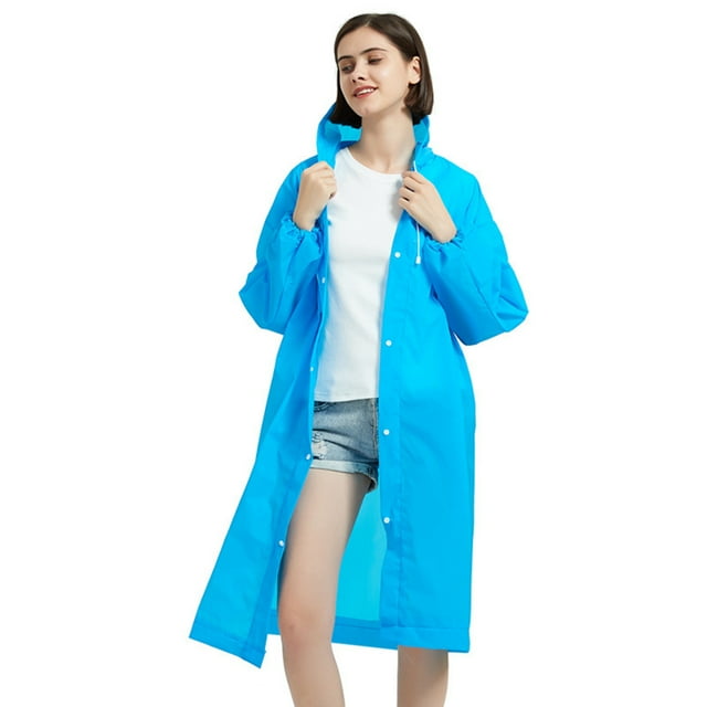 Chubasquero impermeable Jadeshay EVA Adultos Portátil Reutilizable