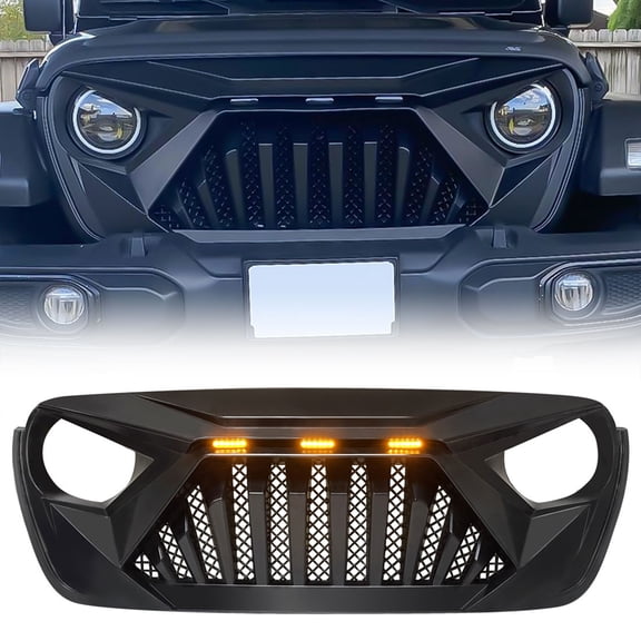 AMERICAN MODIFIED Goliath Grille for 2018  Wrangler JL & 2020  Gladiator JT