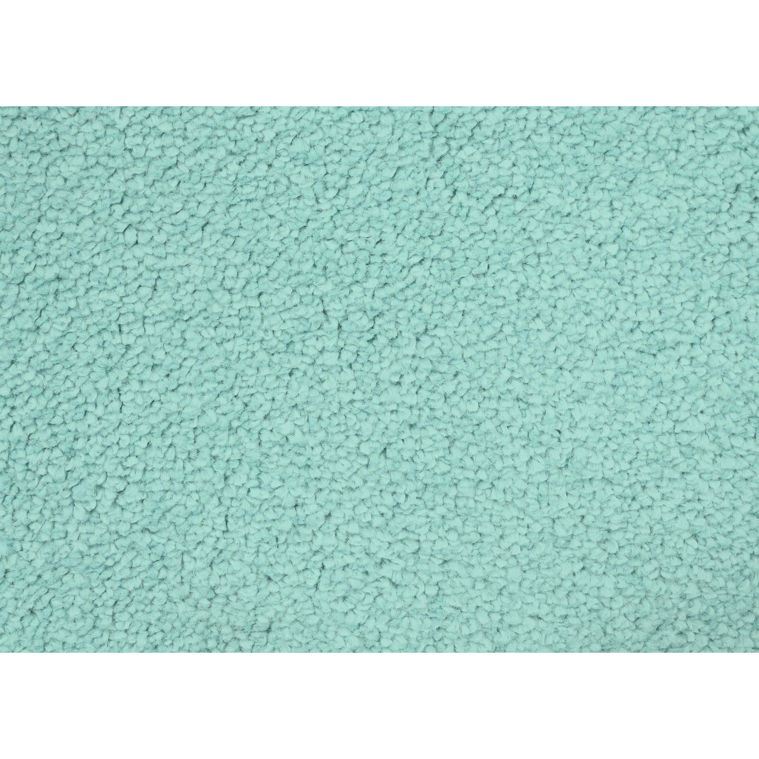 Garland Rug Gramercy Washable Polypropylene Sea Foam Bath Rug, 20" x 34"