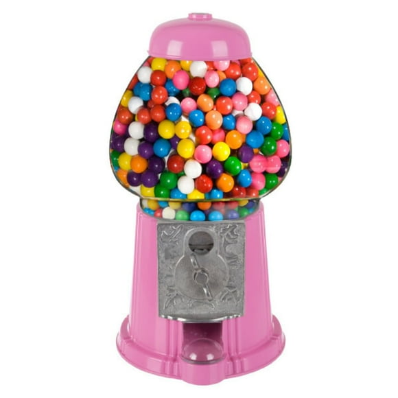 Máquina de chicles Great Northern Popcorn de 38 cm, rosa vintage