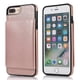 thumbnail image 1 of Funda de piel sintética con tarjetero para iPhone 7 Plus y 8 Plus, 1 of 5