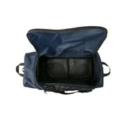 Protege Navigation 28 inch Large Collapsible Rolling Duffel Bag, Navy