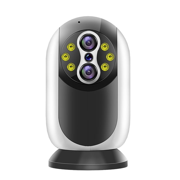 Cámara de seguridad para interiores Pisexur Electronics para hombres, WiFi 2K, para el hogar, para perros, ancianos, con función de giro e inclinación, 4G, detección de movimiento, para niños y organ
