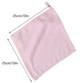 thumbnail image 3 of 10 Pack Microfiber Washcloths - Soft, Absorbent, Small Size With Hanging Loop - For Bathroom, Kitchen, Travel, ,, 3 of 6