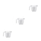 thumbnail image 2 of Advancent 150/300/600ml Plastic Measuring Cups Laboratory Tableware Accessories Cooking Tool Measure Baking Container Type1 NO1, 2 of 6