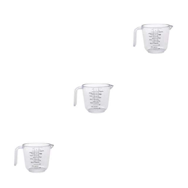 Yuarrent Plastic Measuring Cups Pastry Tableware Multi Baking Handle Cooking Jug Measure with Tool Container Measurement Liquid Type1 NO1