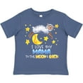 thumbnail image 3 of Inktastic I Love My Mama to the Moon and Back Cute Sheep Boys or Girls Toddler T-Shirt, 3 of 5