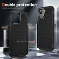 thumbnail image 5 of Designed for iPhone 14 Plus Case 2 in 1 Gift Militay Grade Drop Protective Rugged Heavy Duty Cover Shockproof Case for iPhone 14 Plus Phone Case for Women Men boy Girl (Black), 5 of 17