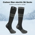 thumbnail image 6 of Savior Hot Sale Winter Warm Motorcycling Skiing Hunting Fishing Rechargeable Battery Heated Socks for Women Men, 6 of 17